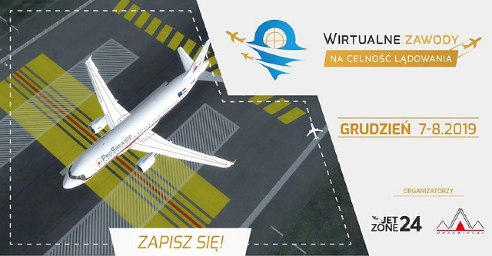 Pierwsze Ogólnopolskie Wirtualne Zawody na celność lądowania samolotem A320!
