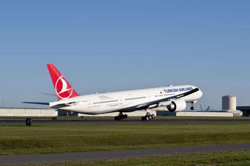 Boeing 777-300ER w barwach Turkish Airlines