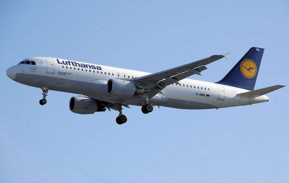 A320 należący do linii Lufthansa