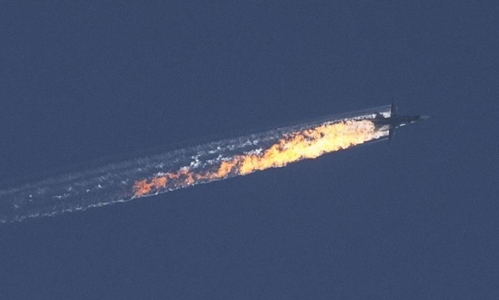 Zestrzelenie rosyjskiego Su-24