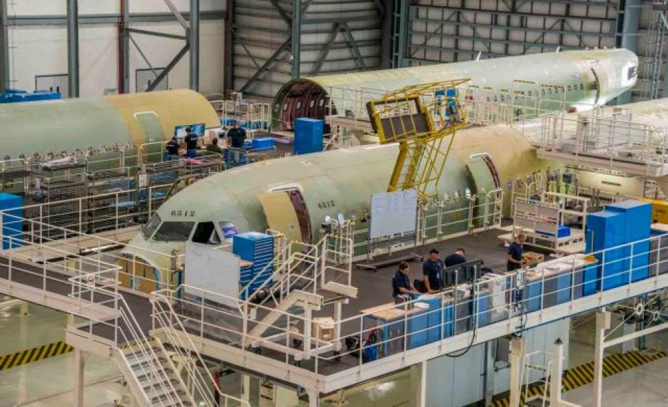 Uroczyste rozpoczęcie produkcji samolotów z rodziny A320 w Mobile w stanie Alabamie (fot. Airbus)