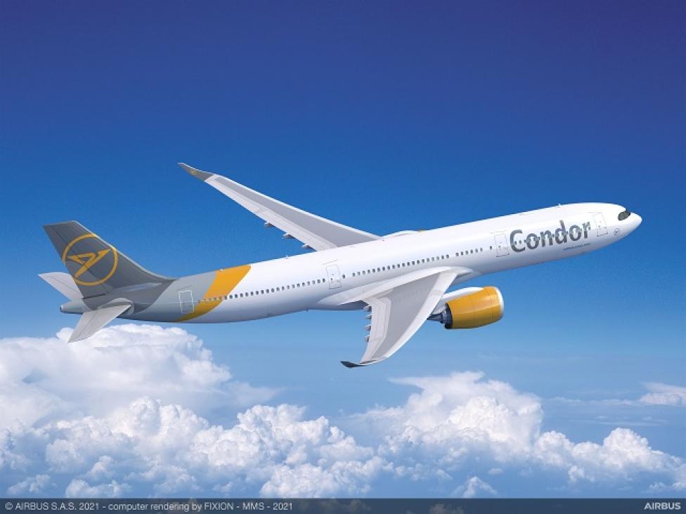 A330-900 w barwach linii Condor, fot. Airbus