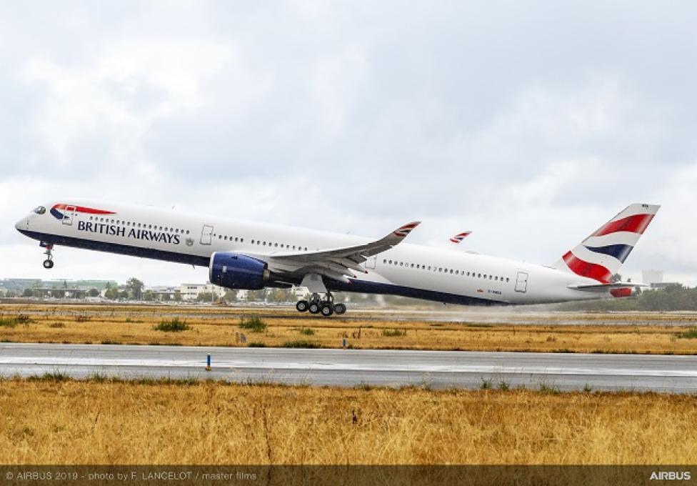 A350-1000 w barwach British Airways, fot. Airbus