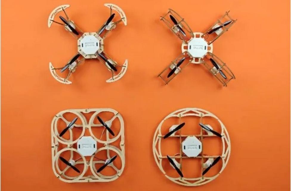 Aerowood - drewniany dron (fot.indiegogo.com)