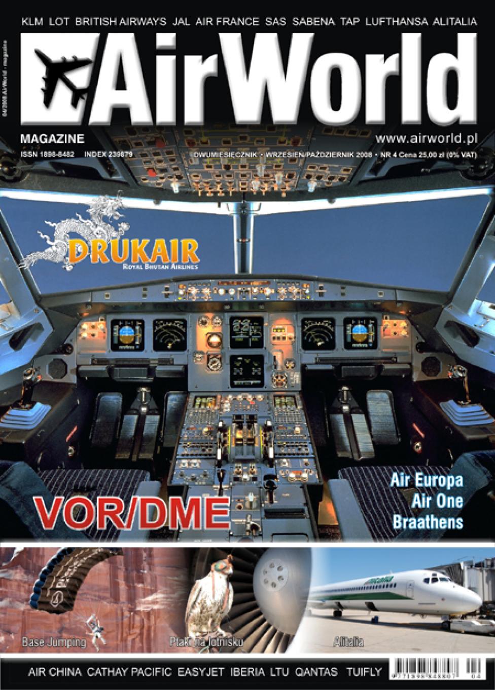 Okładka AirWorld 4/2008