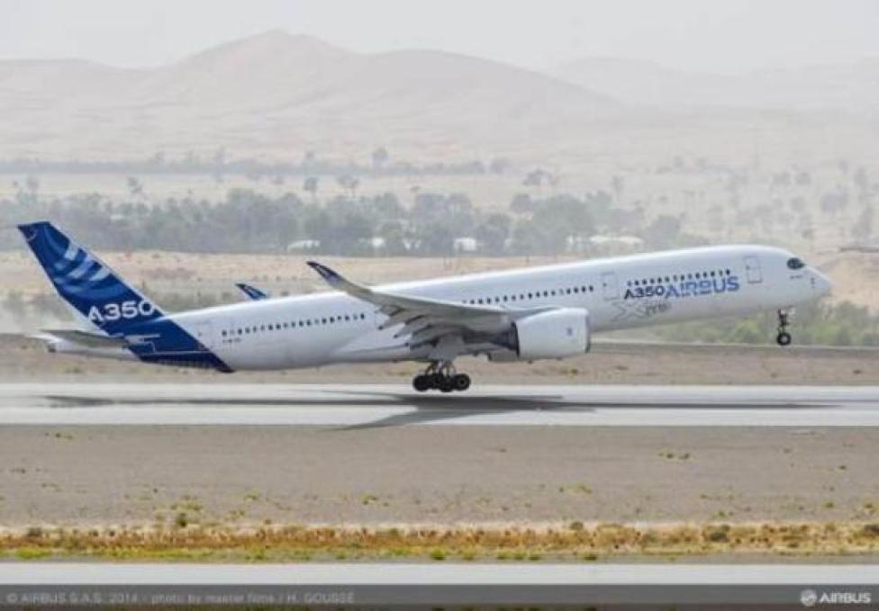 Egzemplarz testowy A350 XWB (MSN3) kończy testy wysokich temperatur w Al Ain