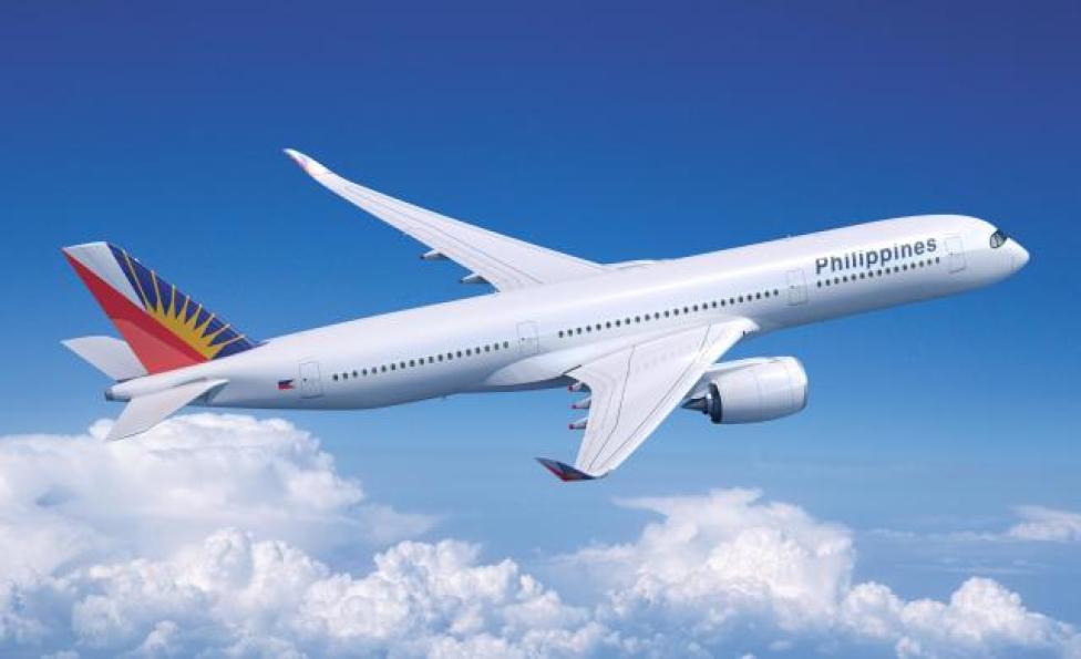 Airbus A350-900 w barwach Philippine Airlines (PAL) (fot. Airbus)