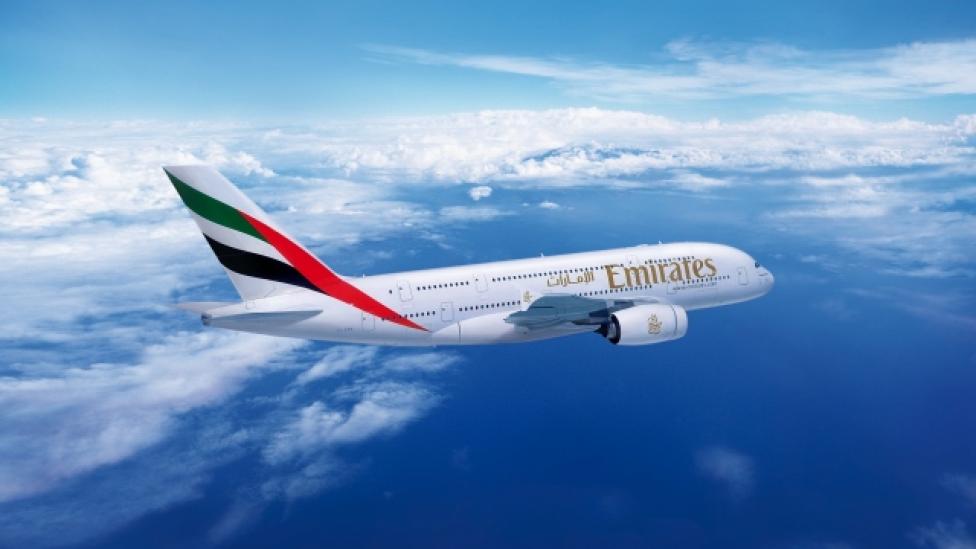 Airbus A380 należący do linii Emirates
