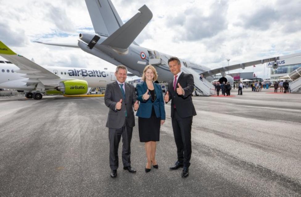 Lockheed Martin i Airbus potwierdzają na Paris Air Show 2019 partnerstwo w programie tankowców (fot. Airbus)