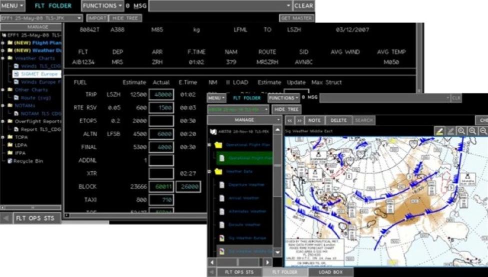 Airbus Smarter Fleet Electronic Flight Folder (fot. airbus.com)
