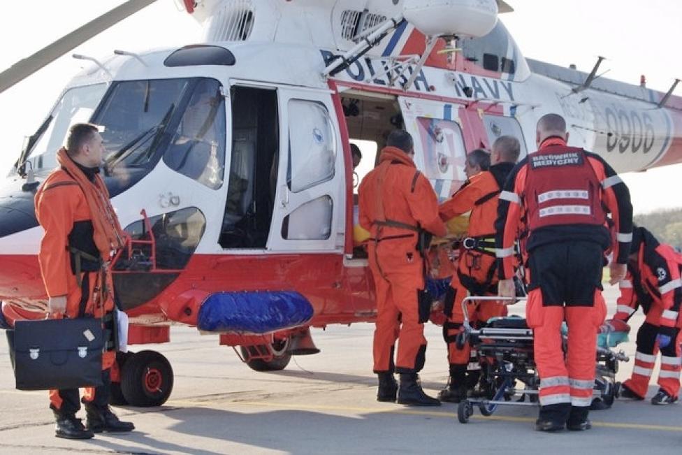 Akcja ratownicza na Bałtyku