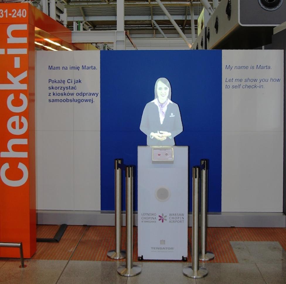 Wirtualny Asystent pomoże w odprawie na Lotnisku Chopina
