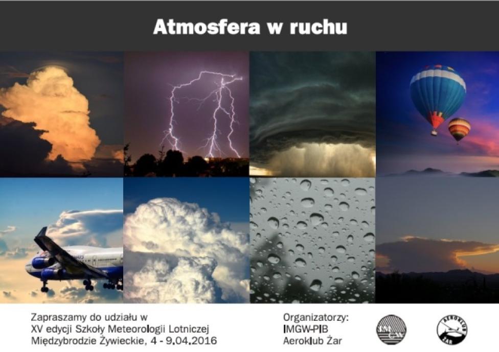 „Atmosfera w ruchu” – XV edycja Szkoły Meteorologii Lotniczej