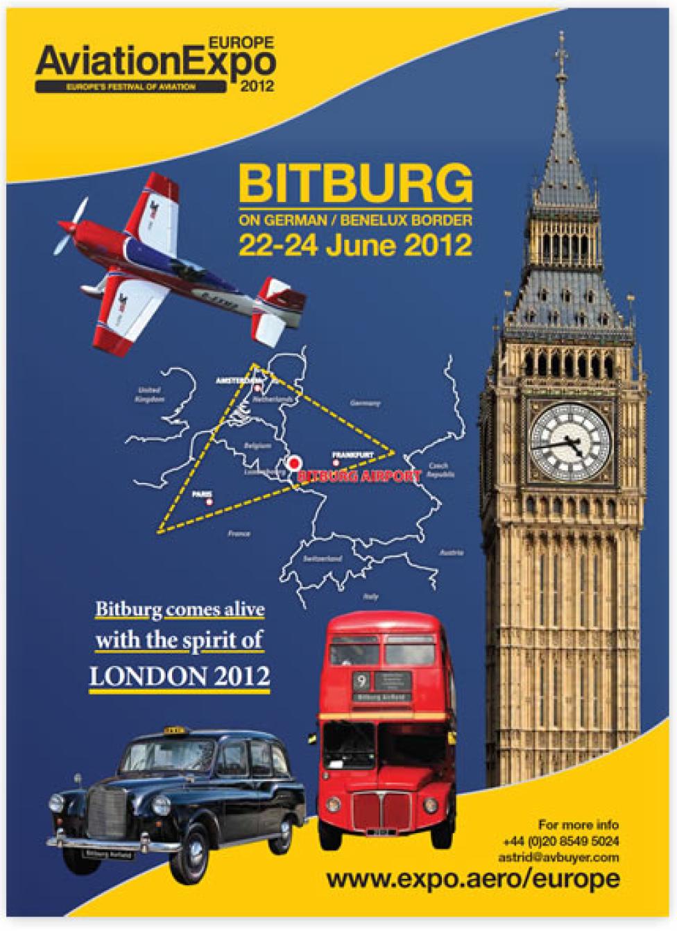 AviationExpo Europe 2012 (plakat)