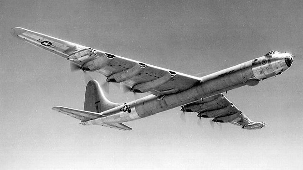 B-36 "Peacemaker" (fot. U.S. Air Force/Domena publiczna/Wikimedia Commons)