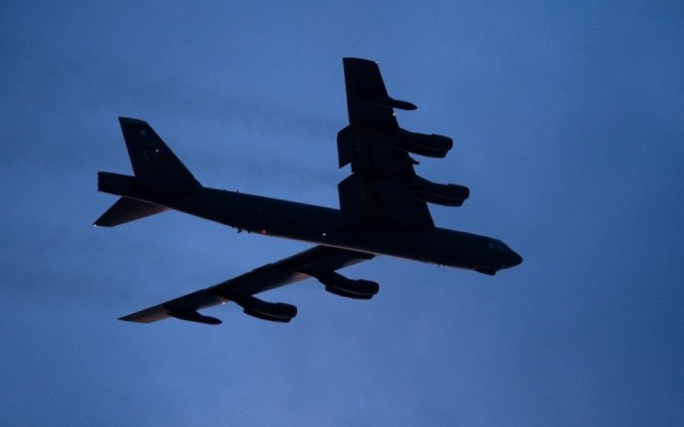B-52 Stratofortress USAF w locie (fot. SrA Michael Jones/stratcom.mil)