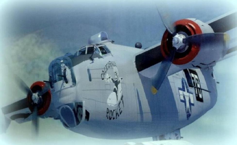 70 rocznica ostatniej misji B-24 "California Rocket"