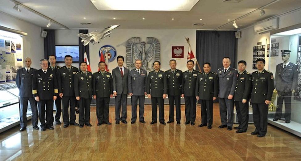 Delegacja z Chin w DSP, fot. Mirosław C. Wójtowicz 