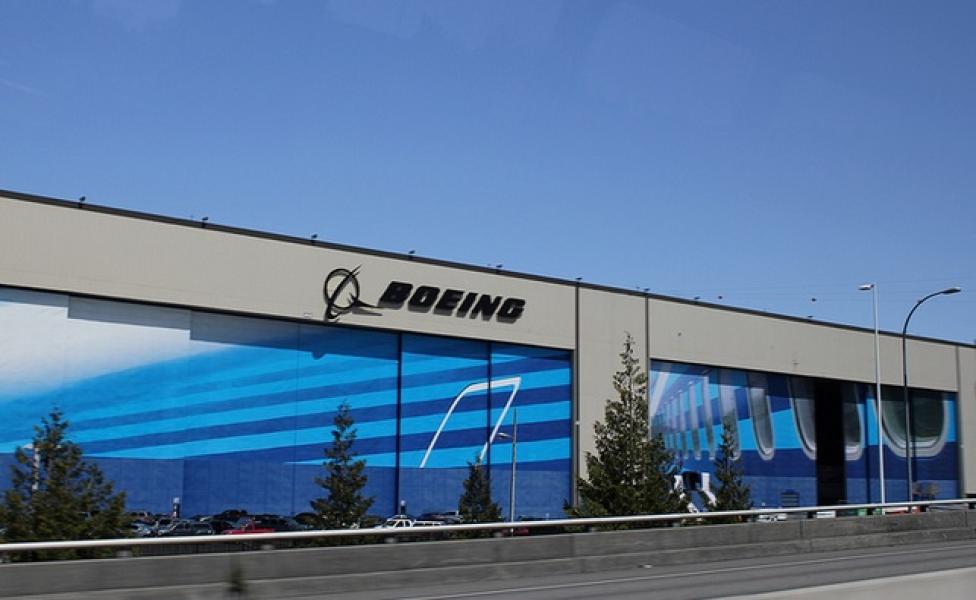Jeden z budynków należący do koncernu Boeing