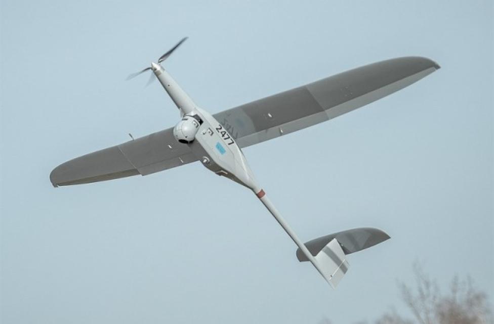 Bezzałogowiec FlyEye - start - widok z dołu (fot. DWOT)