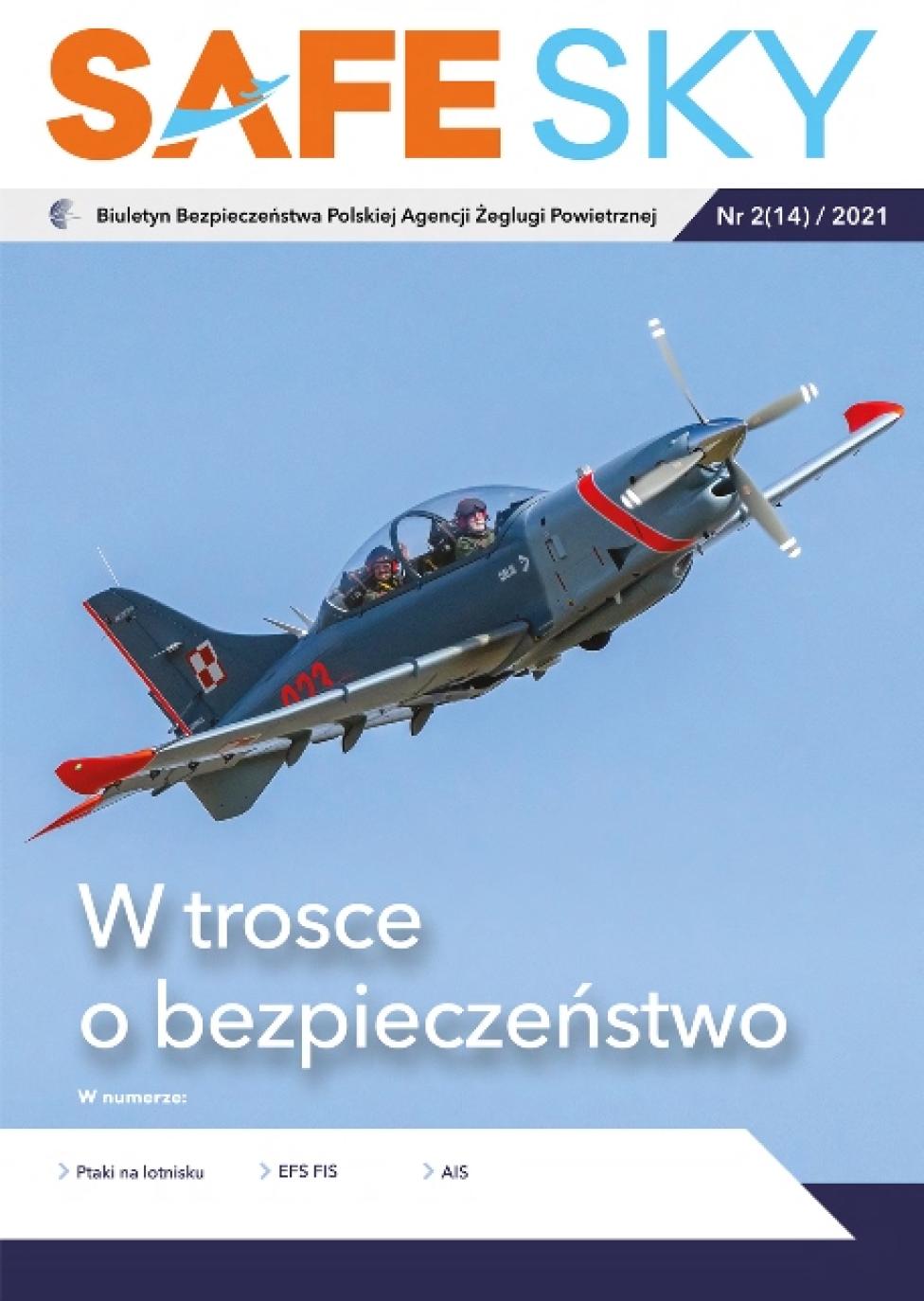 Biuletyn Bezpieczeństwa Polskiej Agencji Żeglugi Powietrznej Nr 2(14)/2021