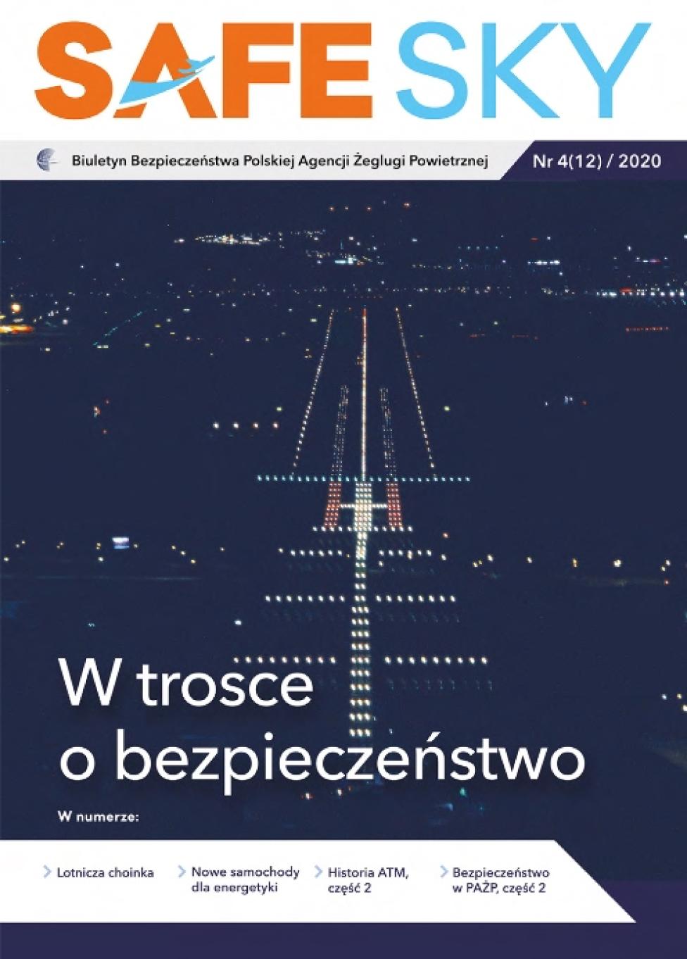 Biuletyn Bezpieczeństwa Polskiej Agencji Żeglugi Powietrznej Nr 4(12)/2020