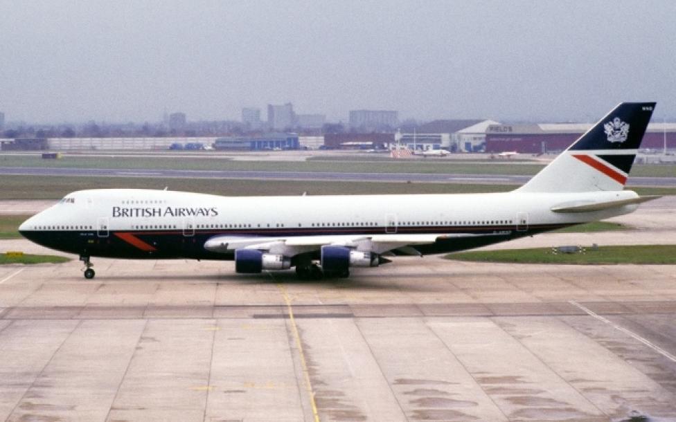 Boeing 747-136 (znaki rejestracyjne G-AWND) British Airways (fot. Tim Rees/GFDL 1.2/Wikimedia Commons)