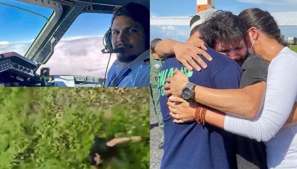 Brazylijski pilot Antonio Sena przeżył 36 dni w amazońskim lesie po wypadku samolotowym (fot. nouvelles-du-monde.com)