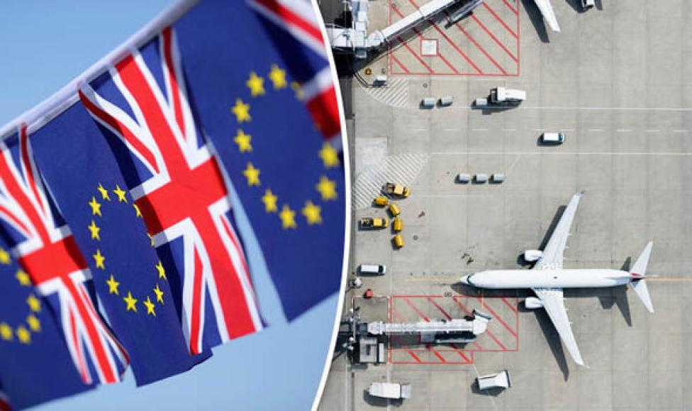 Brexit w lotnictwie (fot. express.co.uk)