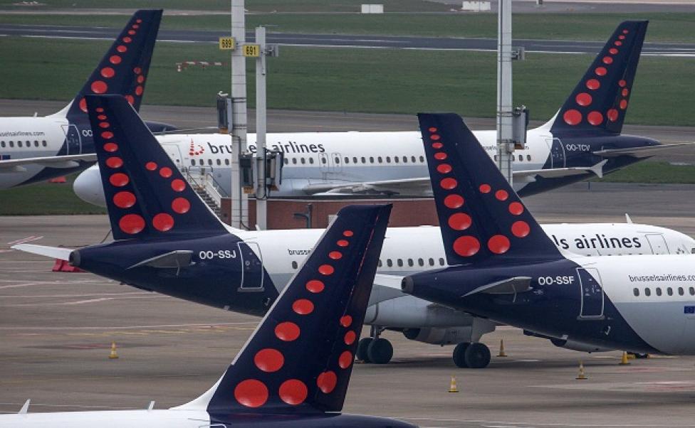 Flota samolotów należąca do Brussels Airlines, fot. New Europe