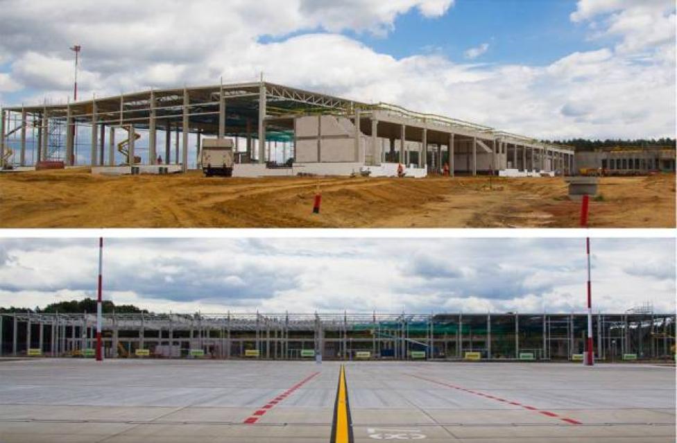 Budowa terminalu cargo w Katowicach (fot. Port Lotniczy Katowice)