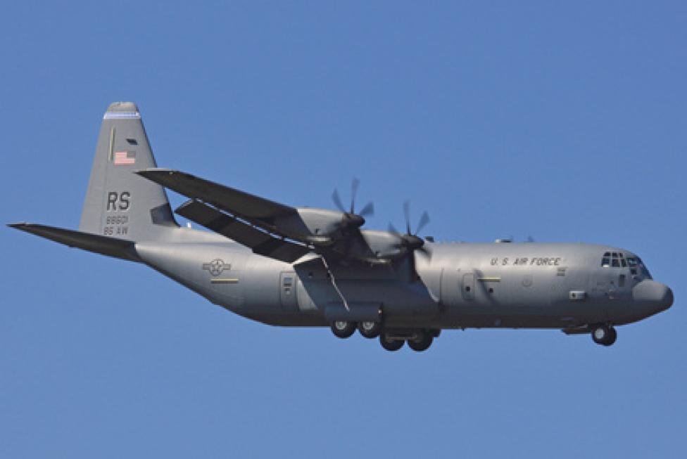 C-130J Hercules należący do Sił Powietrznych USA