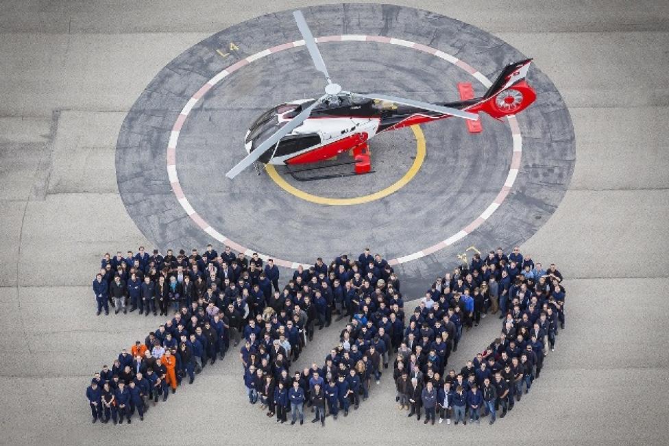 Airbus Helicopters zaprezentował siedemsetny H130 (fot. Airbus Helicopters)