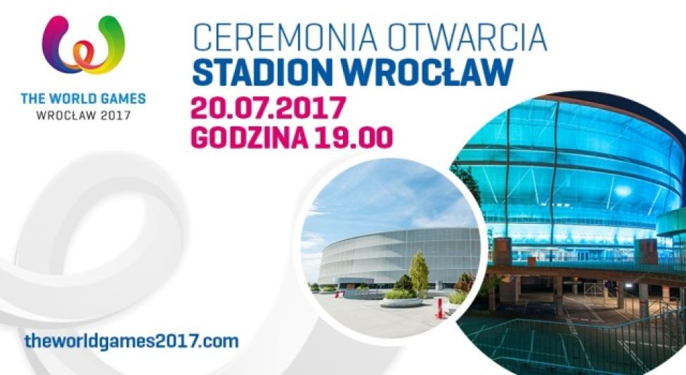 Ceremonia otwarcia The World Games 2017 we Wrocławiu