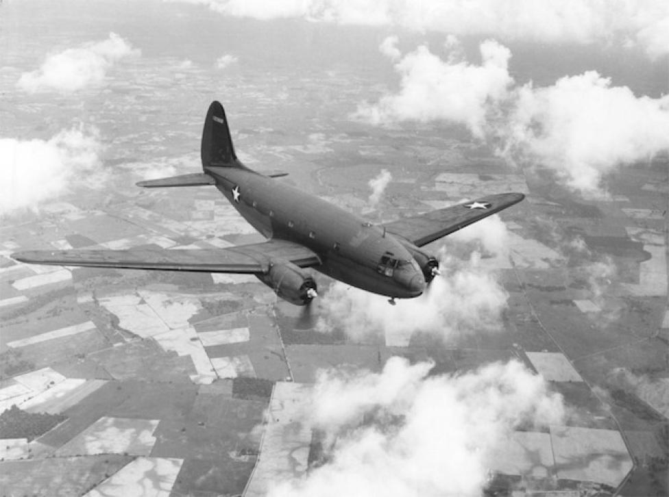 Curtiss C-46 Commando, źródło: www.au.af.mil