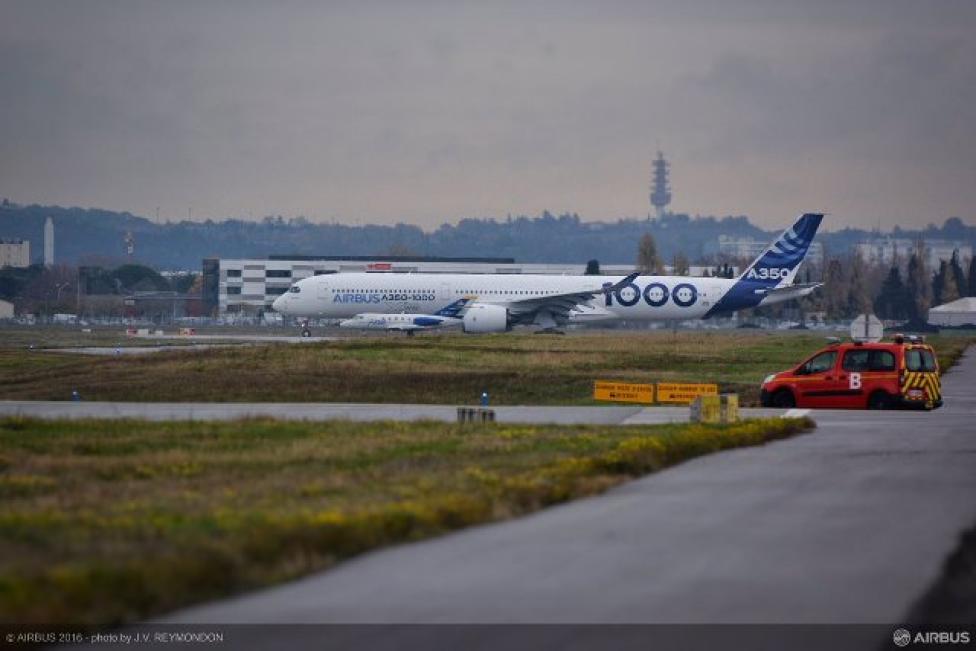Airbus A350-1000 (fot. Airbus/Twitter)