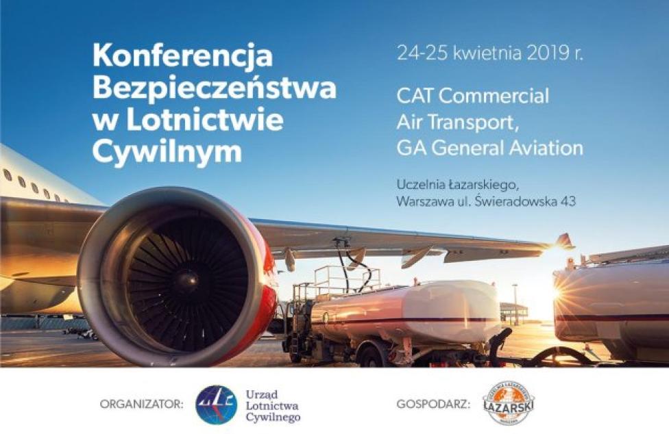 Konferencja Bezpieczeństwa w Lotnictwie Cywilnym 2019 (fot. kontrola-ruchu-lotniczego.com)
