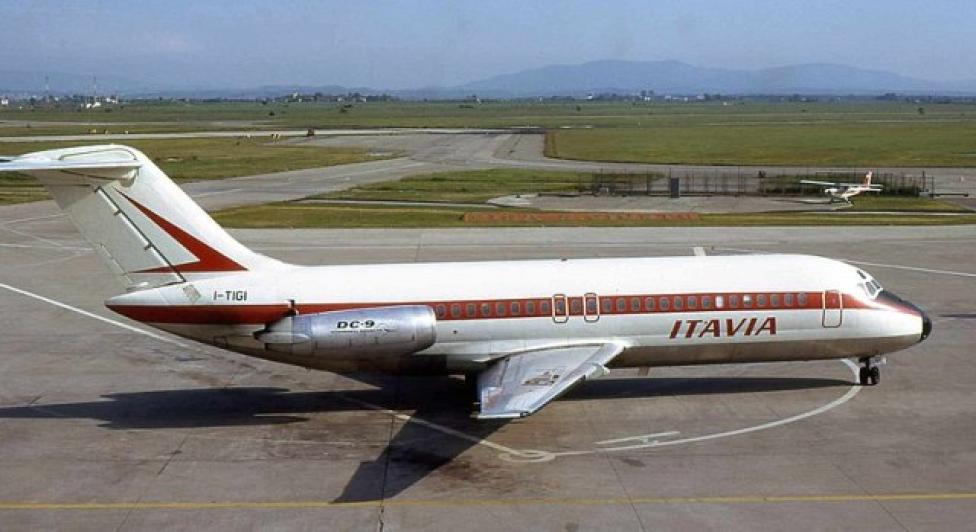 DC-9 linii Itavia, który rozbił się na Morzu Tyrreńskim w 1980 r. (fot. Piergiuliano Chesi/CC BY-SA 3.0/Wikimedia Commons)