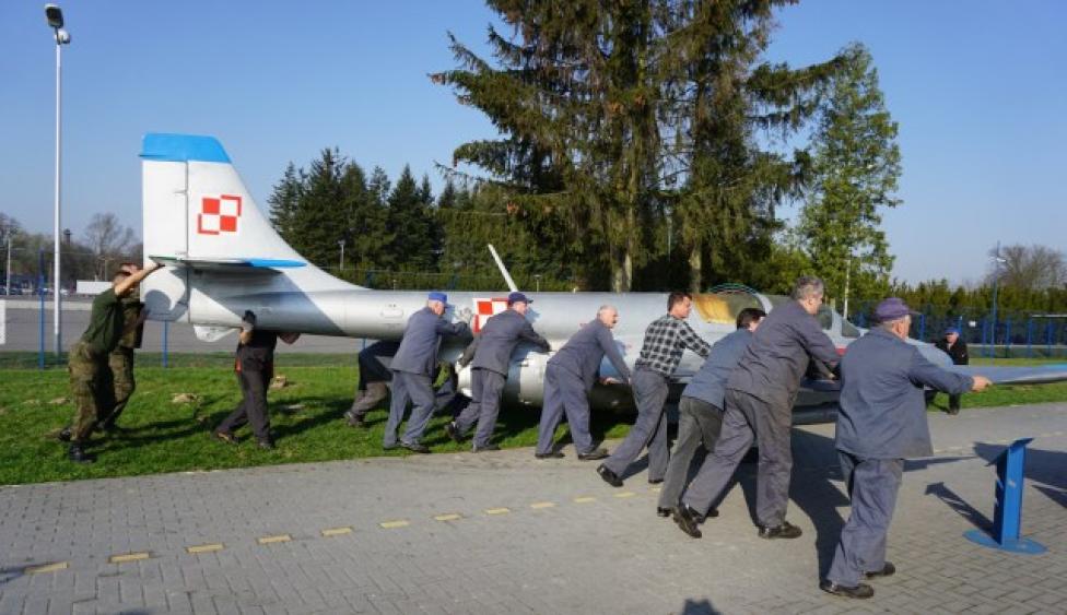 Zmiany na ekspozycji plenerowej w Muzeum Sił Powietrznych (fot. muzeumsp.pl)