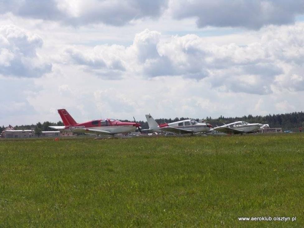 Samoloty na lotnisku Dajtki/ fot. Aeroklub Warmińsko-Mazurski