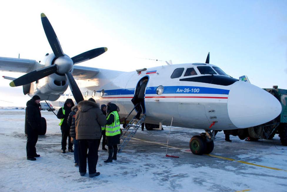 An-24 należący do Polar Airliners