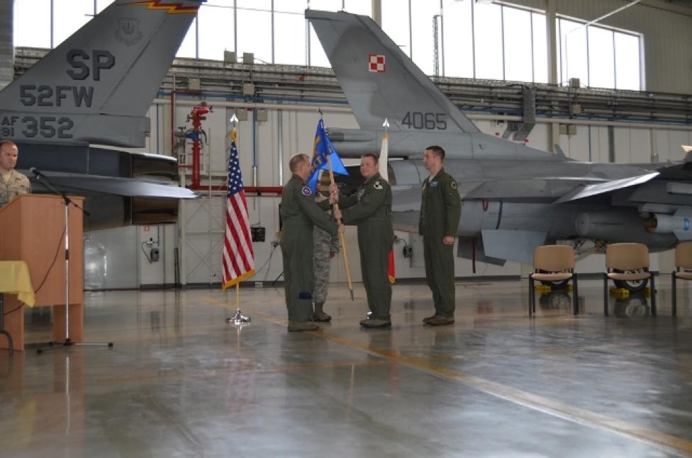 32. BLT w Łasku: Zmiana dowodzenia w komponencie Sił Powietrznych Stanów Zjednoczonych