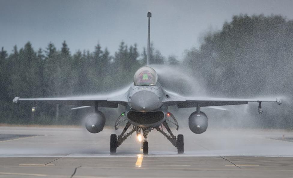 F-16 w Bazie Krzesiny