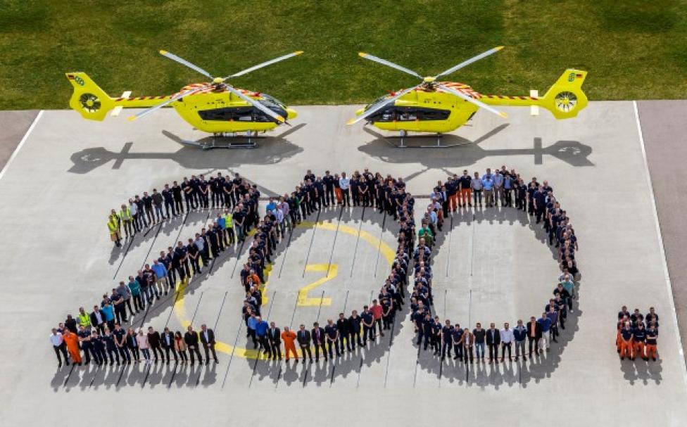 Airbus Helicopters dostarczył 200. H145 firmie Norsk Luftambulanse (fot. C. Keller/Airbus Helicopters)