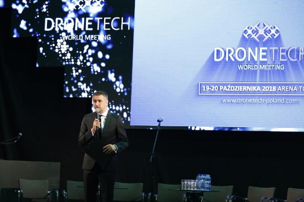 DroneTech World Meeting Toruń 2018 - otwarcie (fot. dronetech-poland.com)