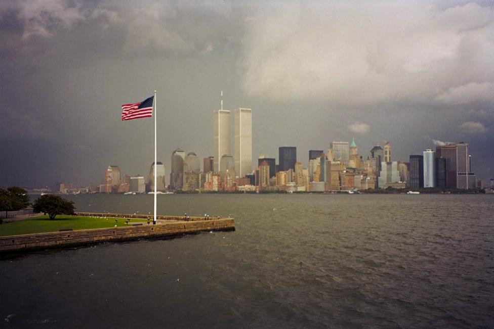Dwie wieże World Trade Center w dzielnicy Lower Manhattan w Nowym Jorku (fot. National Geographic)