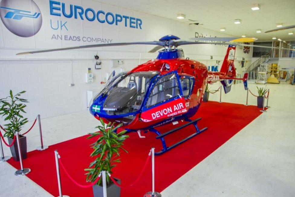 Eurocopter EC135 dla służb medycznych Wielkiej Brytanii
