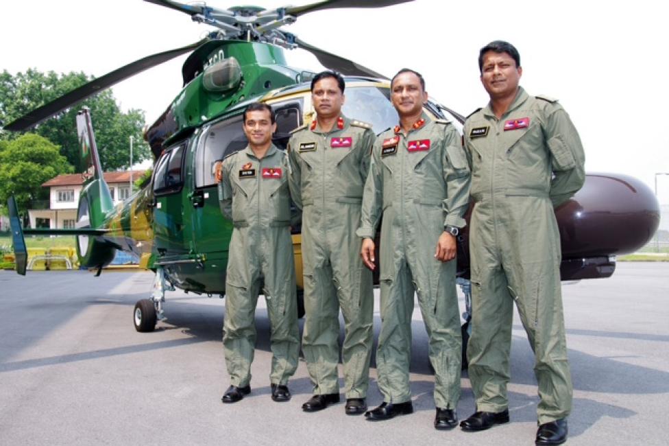 Eurocopter AS365 N3+ Dauphin w służbie wojsk lądowych Bangladeszu