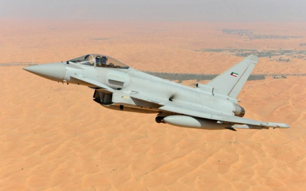 Eurofighter Typhoon Sił Powietrznych Kuwejtu (fot. Eurofighter Typhoon)