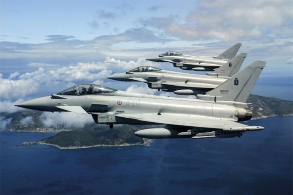 Eurofightery Typhoon mają zostać zastąpione przez samoloty nowej generacji (fot. eurofighter.com)
